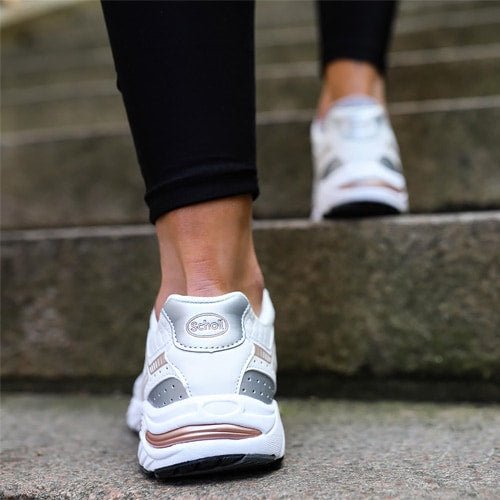 Scholl Sko Sprinter Easy Dame White