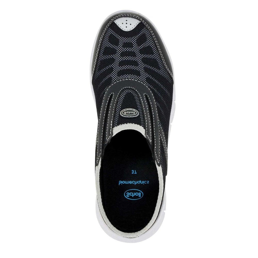 Scholl Jump Next Tøfler Unisex Black Grey