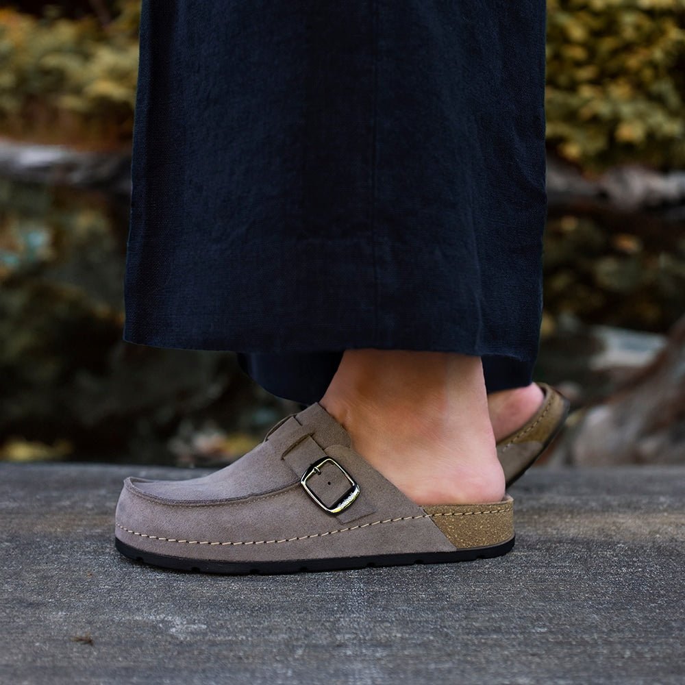 Scholl Hjemmesko Bora Moccasin Grey
