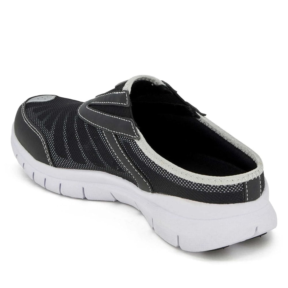 Scholl Jump Next Tøfler Unisex Black Grey