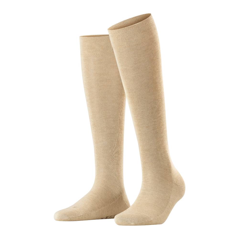 Produktbild 3 - Falke Sensitive London Women Knee-High Socks Sand Melange