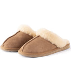 Shepherd Jessica Hjemmesko Fåreskind Chestnut