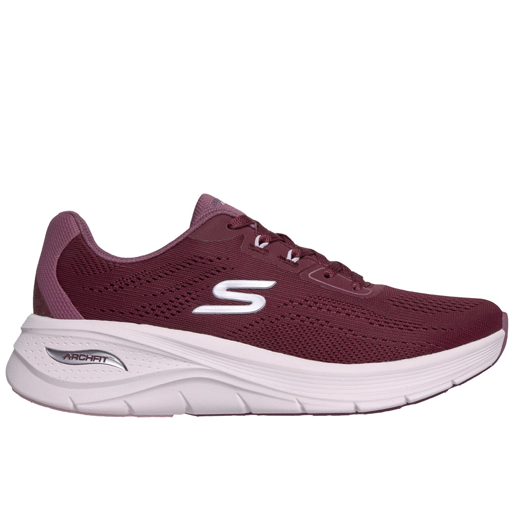 Skechers Arch Fit 3.0 Easy Flow Sneakers Dame Burgundy