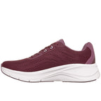 Skechers Arch Fit 3.0 Easy Flow Sneakers Dame Burgundy