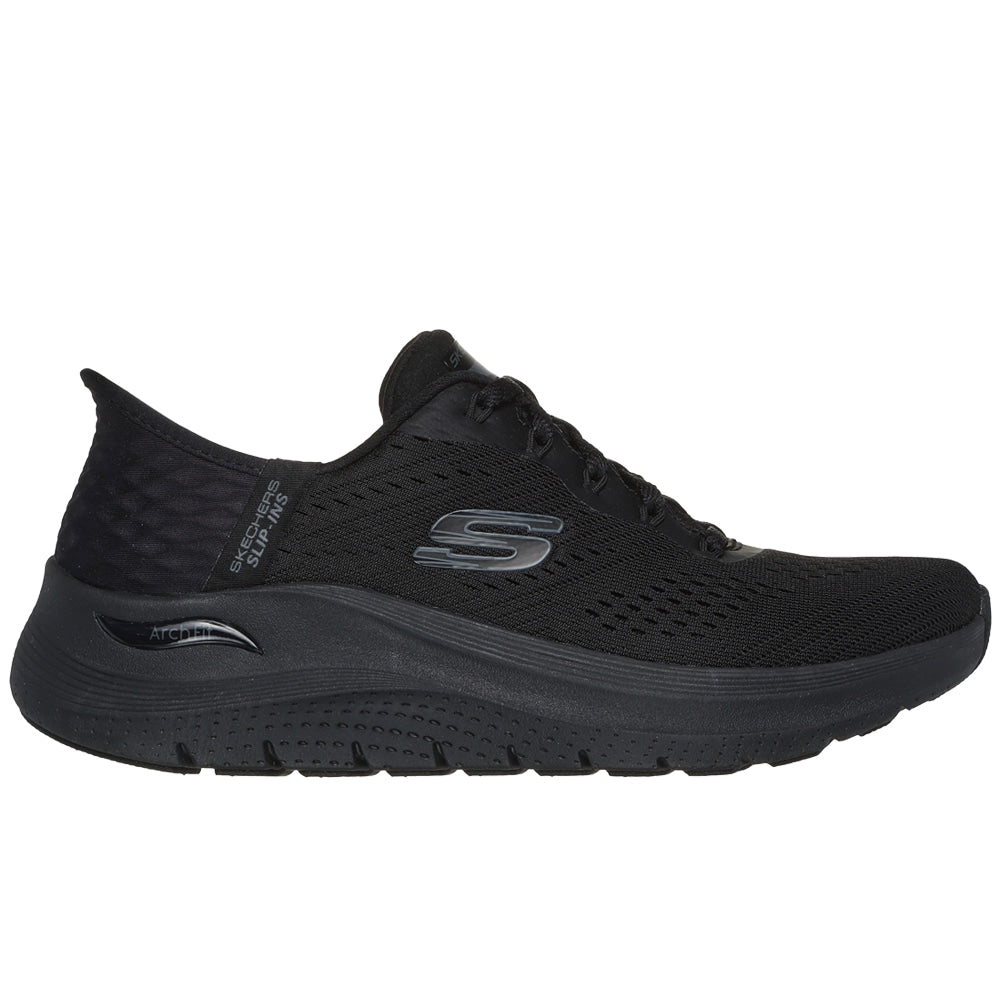 Skechers Womens Arch Fit 2.0 Slip-Ins Black