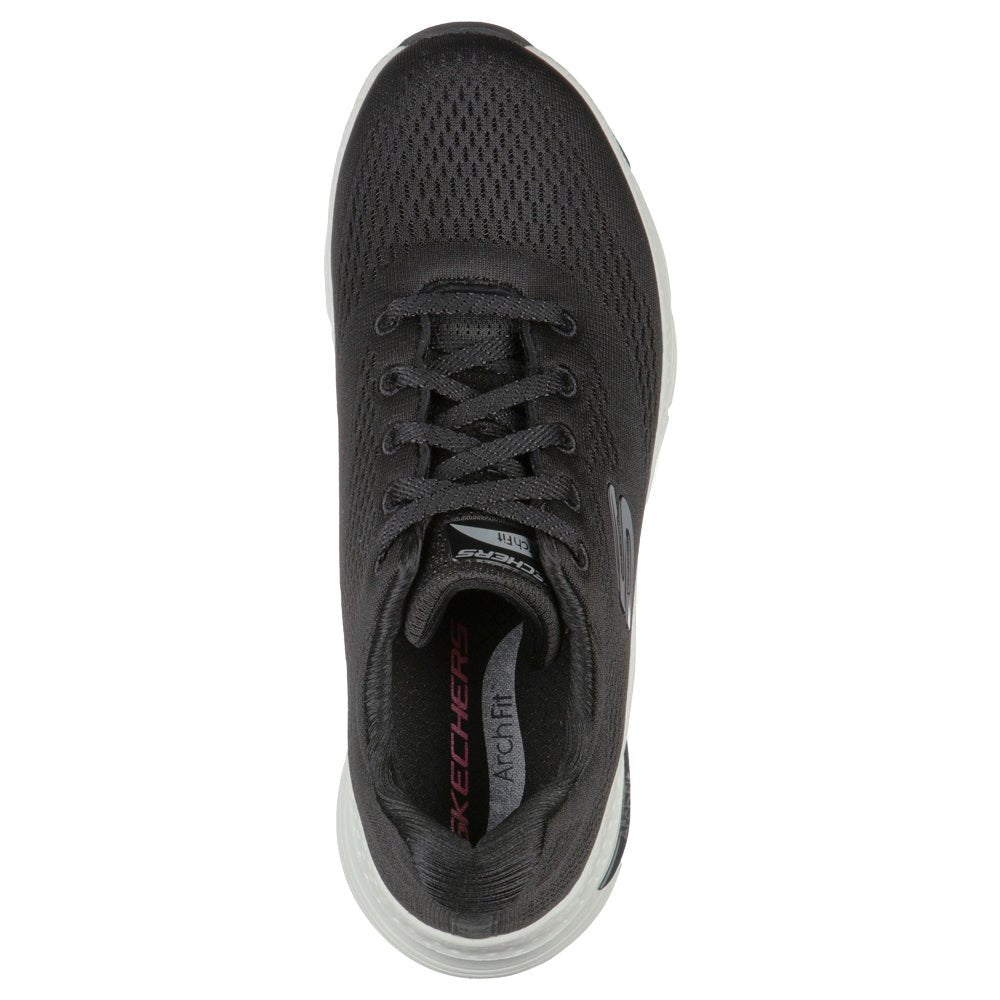 Skechers Womens Arch Fit Big Appeal Black White