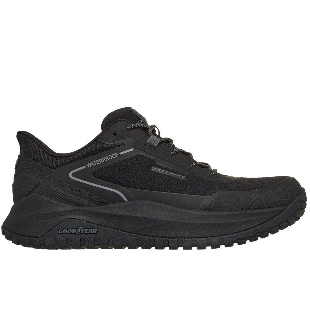 Skechers Badger Sneakers Herre Vandtætte Slip-Ins Sort