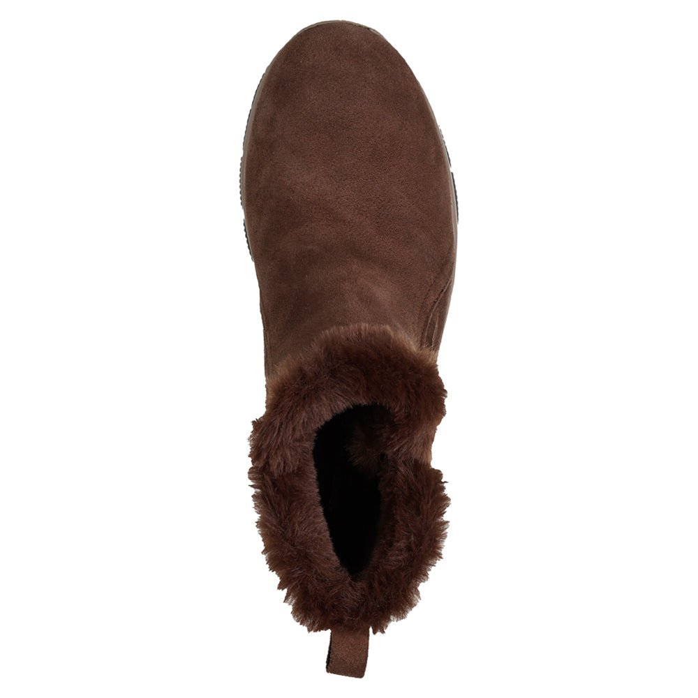 Skechers Easy Going Boots Zip Dame Vandtætte Brun