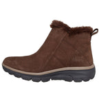 Skechers Easy Going Boots Zip Dame Vandtætte Brun