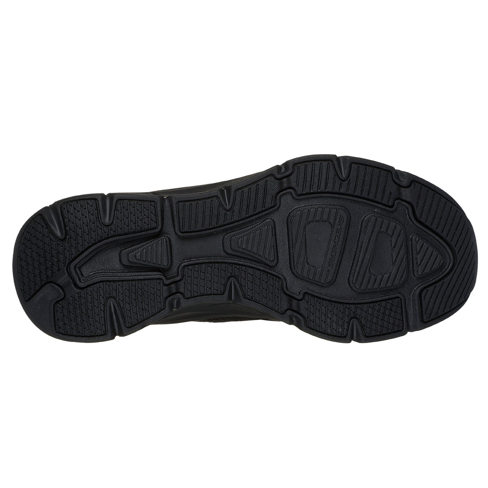 Skechers D Lux Walker 2.0 Sneakers Herre Slip-Ins Sort