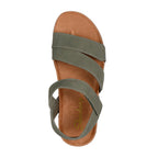 Skechers Lifted Comfort Sandaler Dame Olive