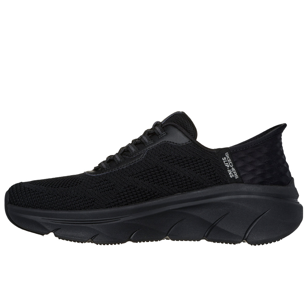 Skechers D Lux Walker 2.0 Sneakers Herre Slip-Ins Sort
