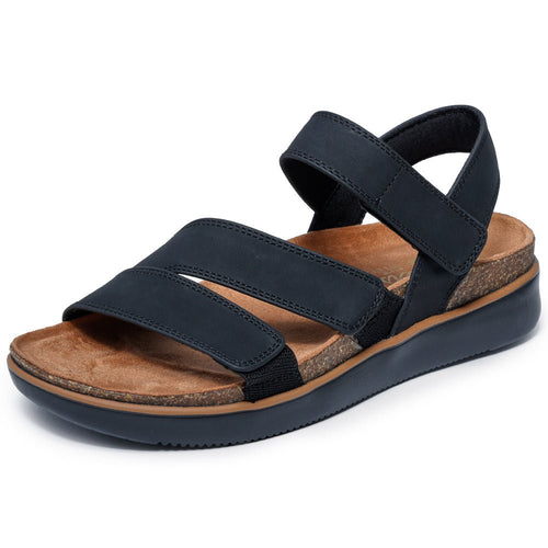 Skechers Lifted Comfort Sandaler Dame Sort