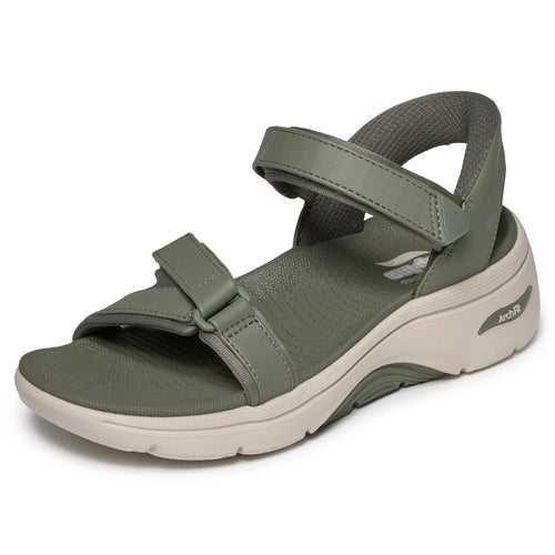 Skechers Go Walk Sandaler Dame Arch Fit 2.0 Slip-Ins Olive