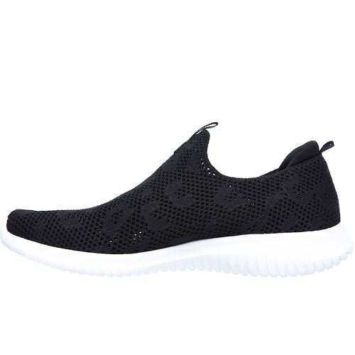 Produktbild 4 - Skechers Womens Ultra Flex Fast Talker Black White