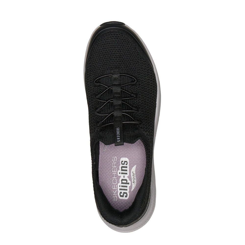 Skechers Arch Fit Vista 2.0 Primavera Slip-Ins Black White