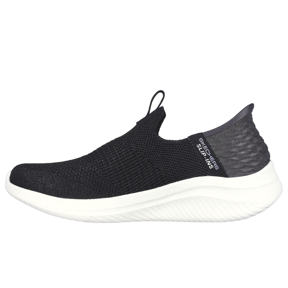 Skechers Womens Ultra Flex 3.0 Slip-Ins Sort Hvid