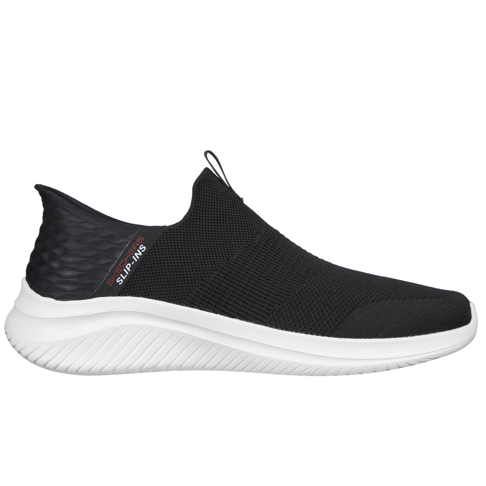Skechers Mens Ultra Flex 3.0 Smooth Step Slip-Ins Black