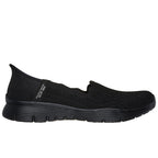 Skechers Seager Ballerinasko Dame Slip-Ins Sort