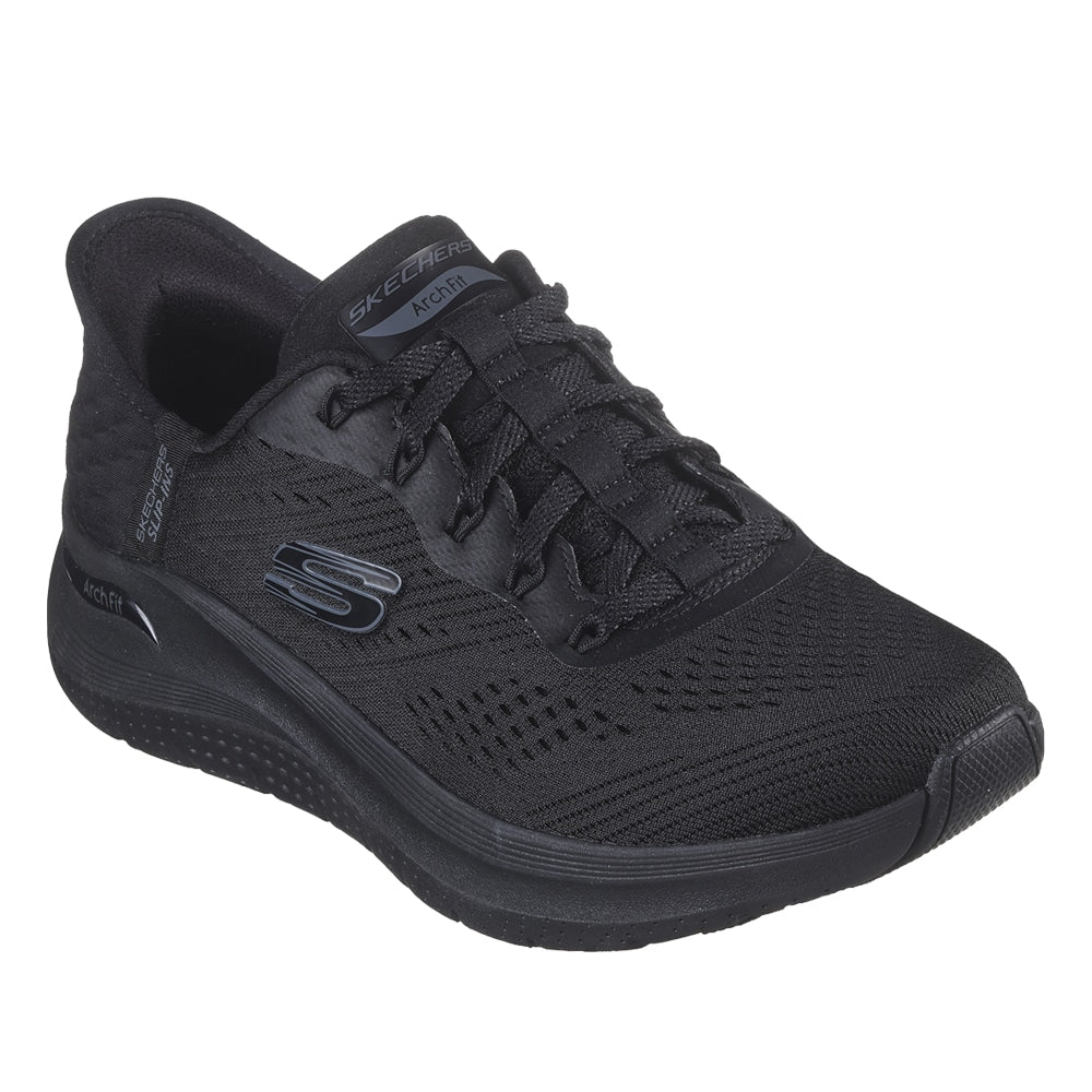 Produktbild 5 - Skechers Womens Arch Fit 2.0 Slip-Ins Black