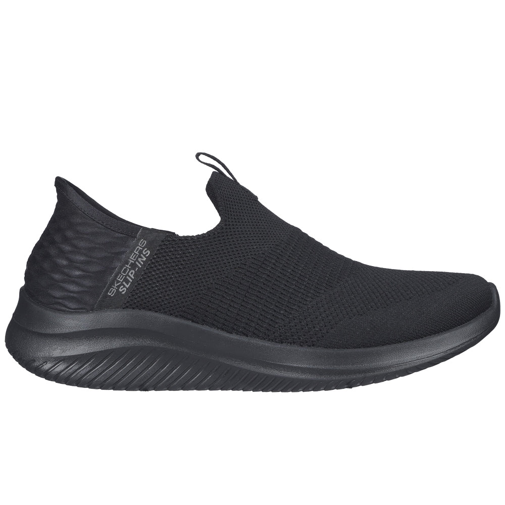 Skechers Womens Ultra Flex 3.0 Slip-Ins Total Black