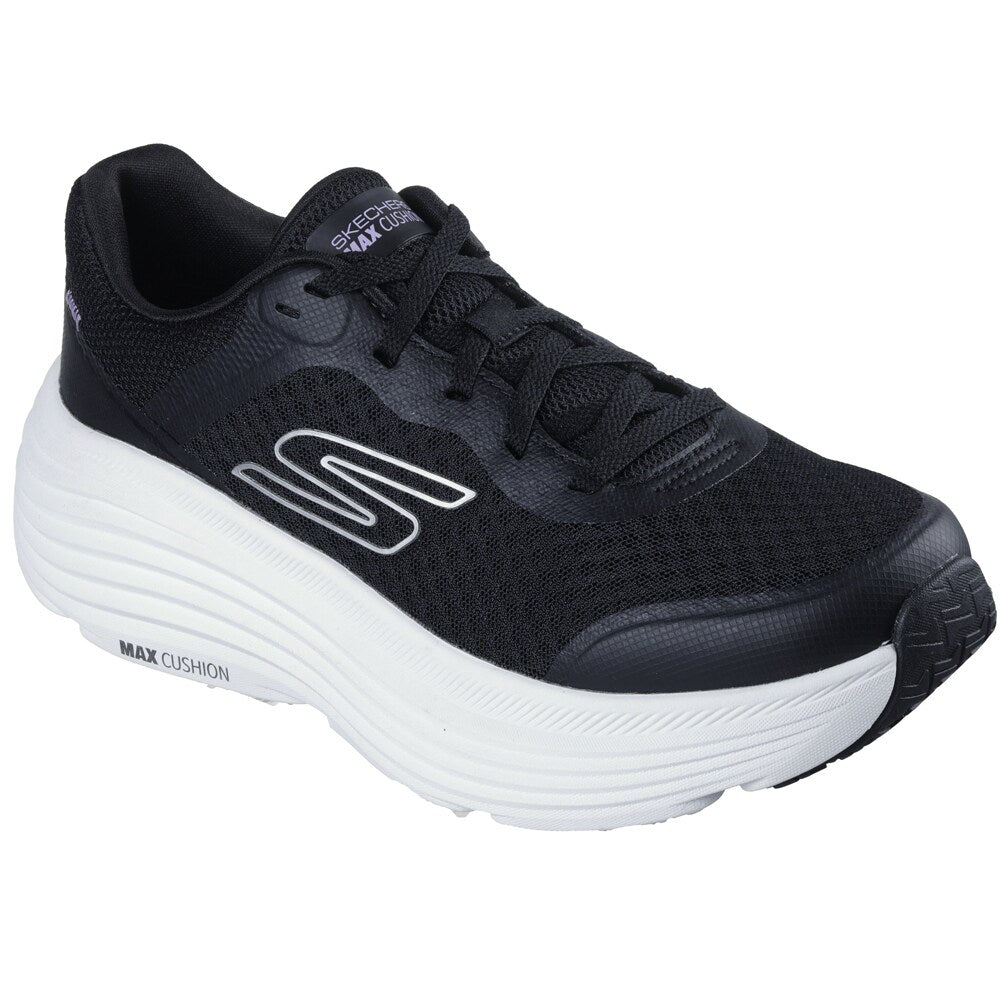 Skechers Womens Max Cushioning Endeavour Black White