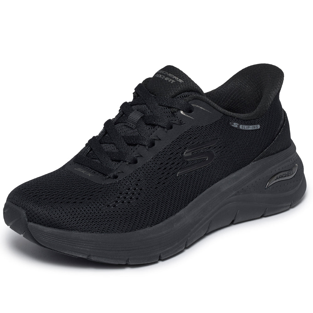 Skechers True Step Sneakers Dame Arch Fit 3.0 Slip-Ins Sort