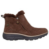 Skechers Easy Going Boots Zip Dame Vandtætte Brun