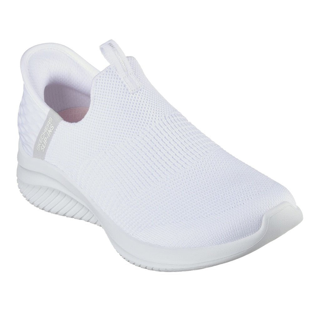Produktbild 4 - Skechers Womens Ultra Flex 3.0 Slip-Ins White