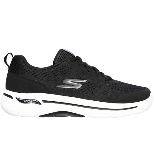 Skechers Go Walk Arch Fit Motion Breeze sko til kvinder, sort.