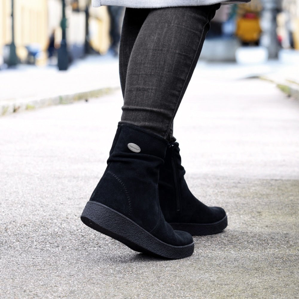 Produktbild 12 - Minfot Marina Boots med Dragkedja Aquastop-TEX Svart