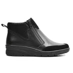 Minfot Hilma Boots med Lynlås TEX-membran Sort