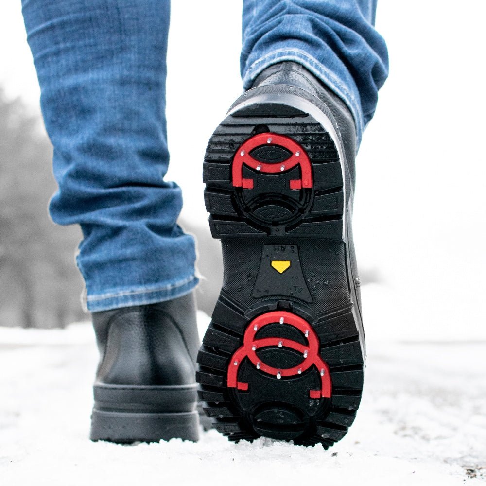 Minfot Piggsko Kalix Læder Uld Sort