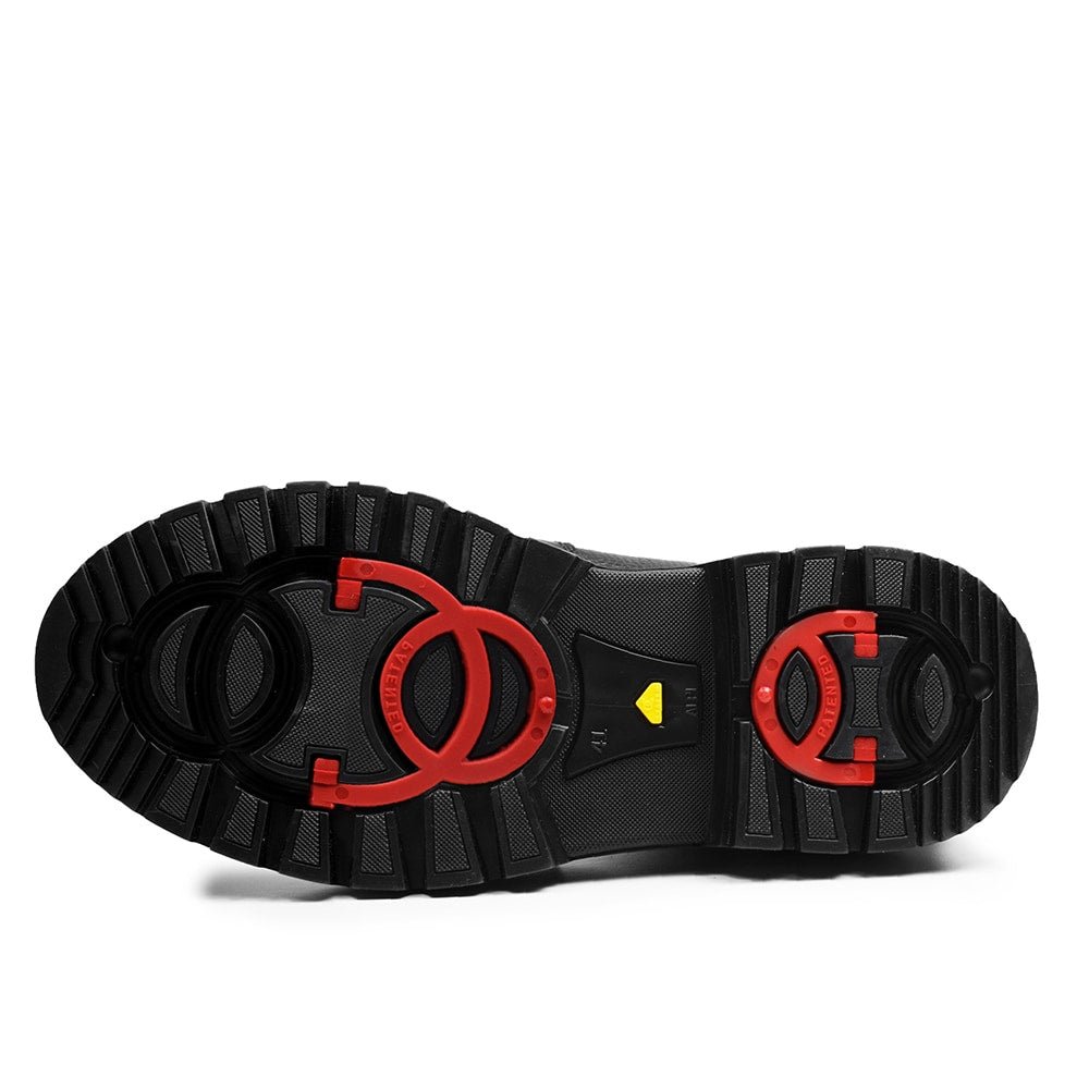 Minfot Piggsko Kalix Læder Uld Sort