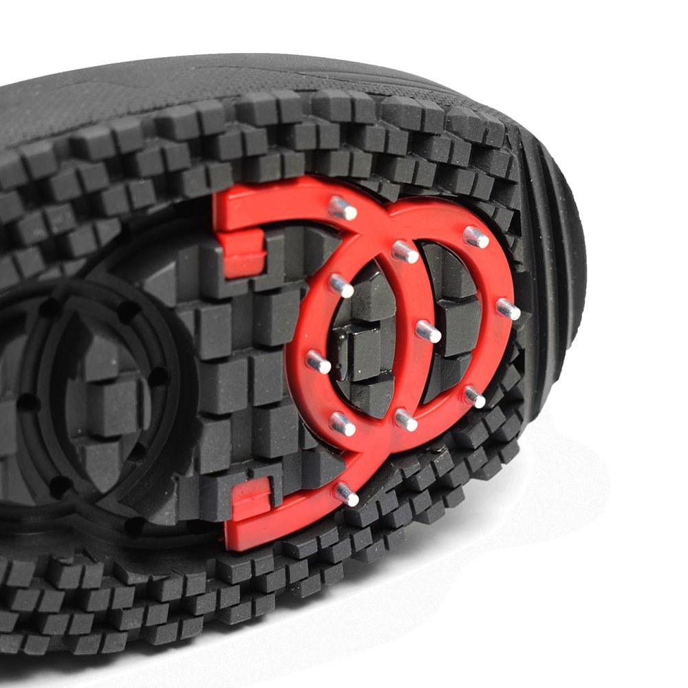 Minfot Pigsko Boden Ruskind Uld Sort