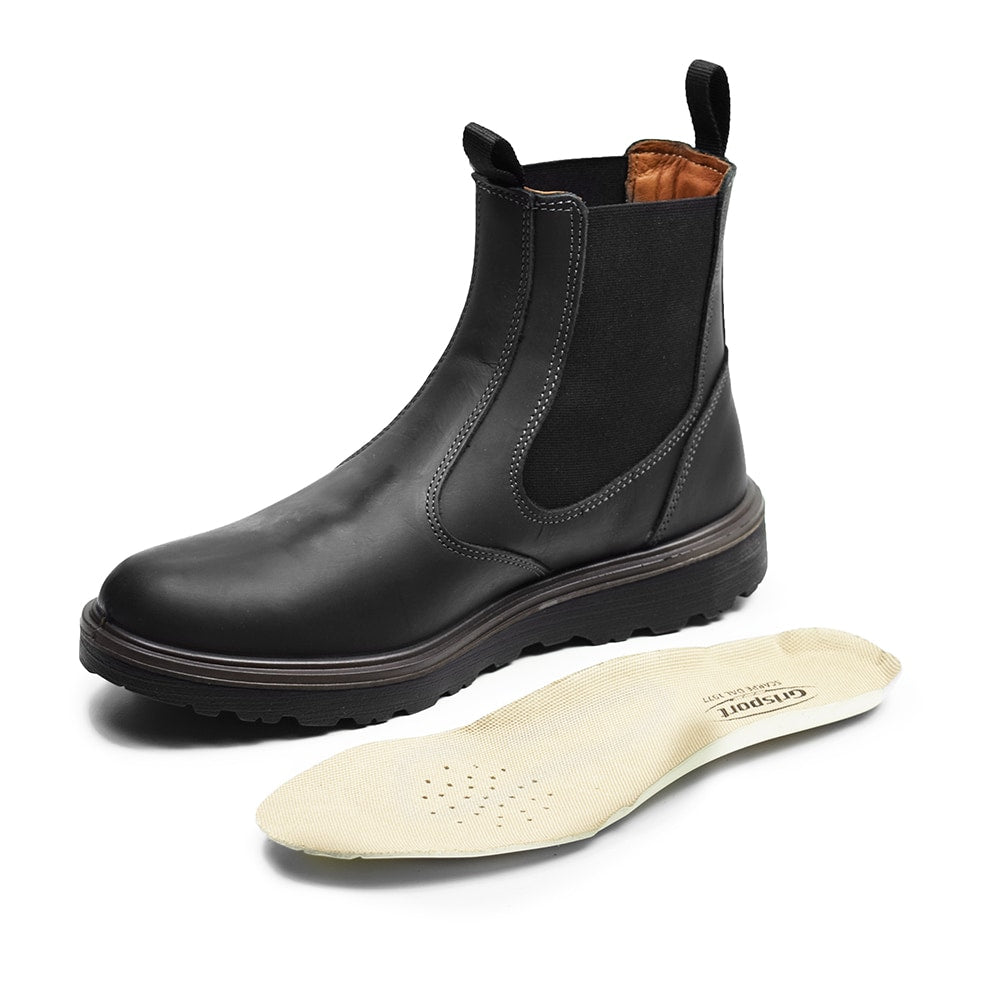 Produktbild 9 - Grisport Komfort Chelsea Boots Gritex Svart