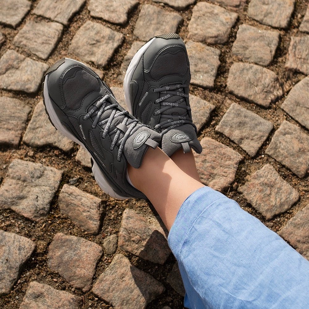 Scholl Sko Sprinter Snap Dame Antracit