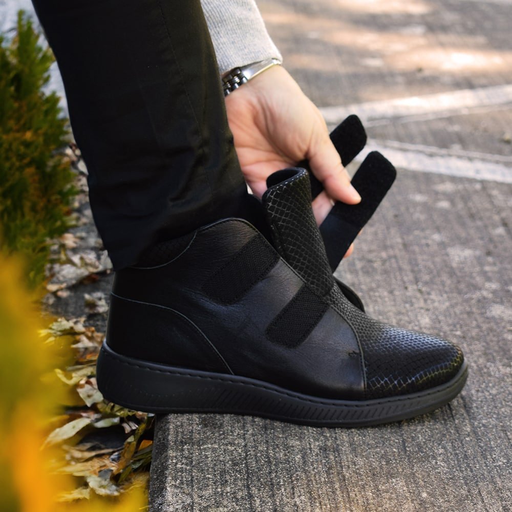 Produktbild 13 - Minfot Hedda Specialsko Stretch Känga Svart Onyx