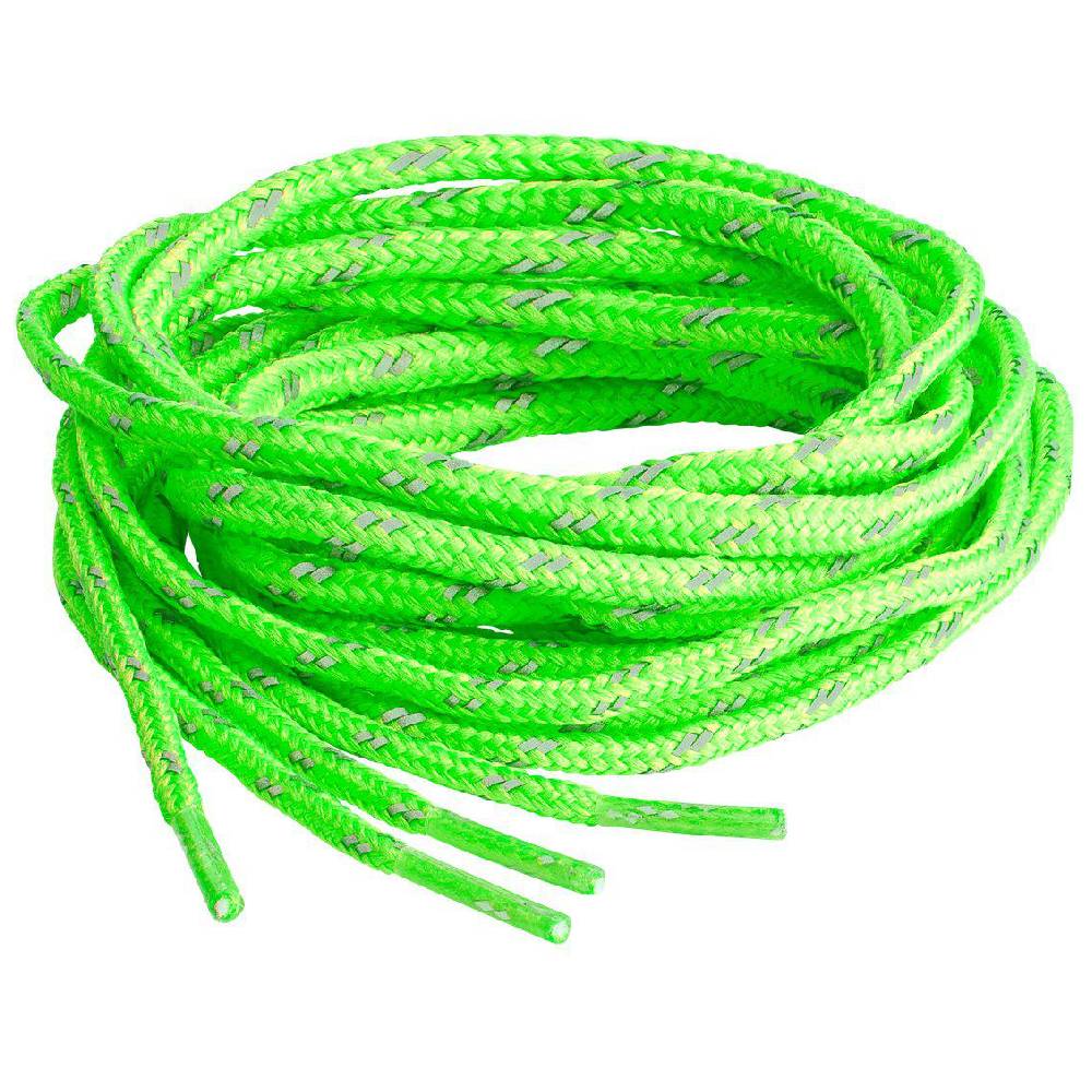 Springyard Skosnören Reflective Neon Green