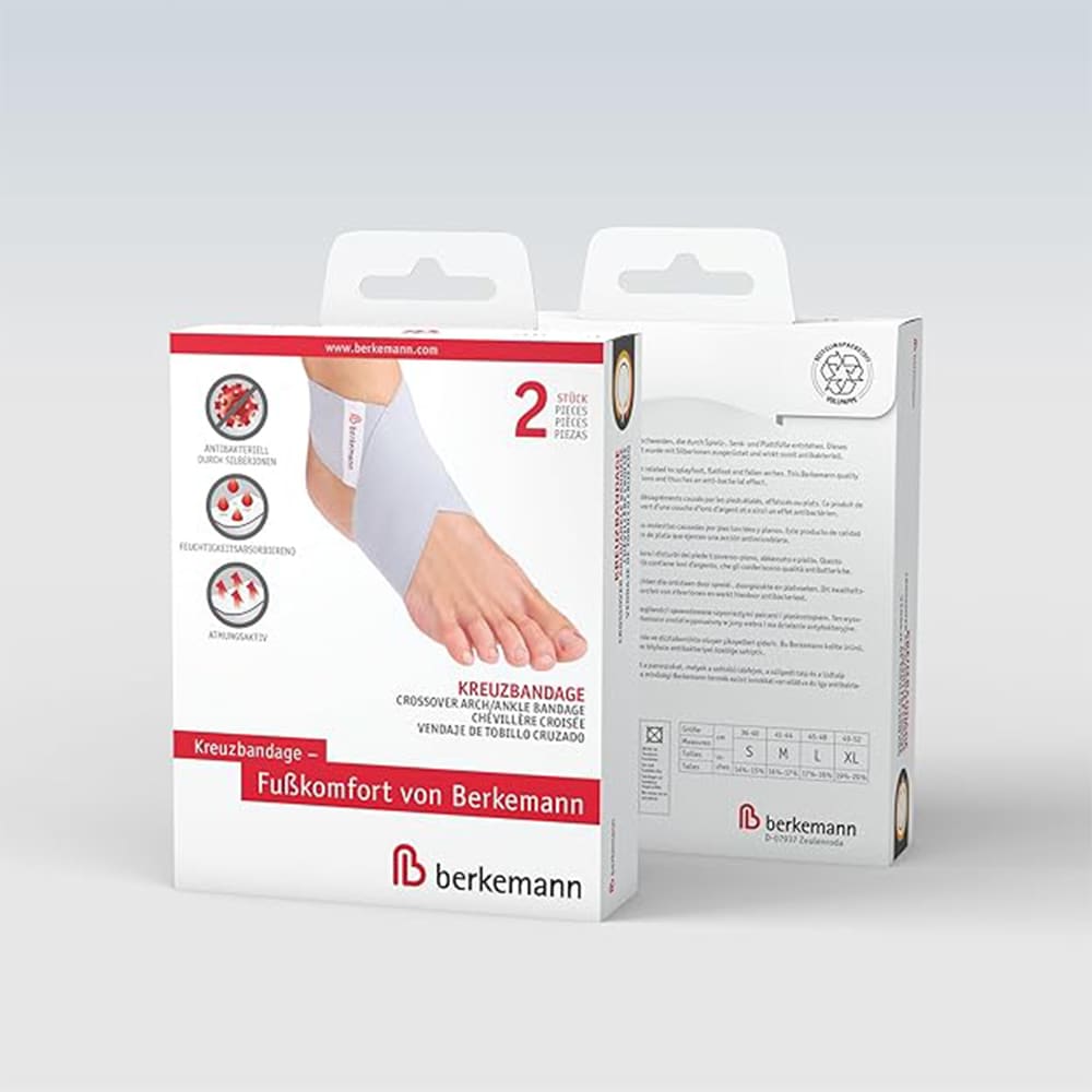 Berkemann Crossover Arch Ankle Forfodsbandage