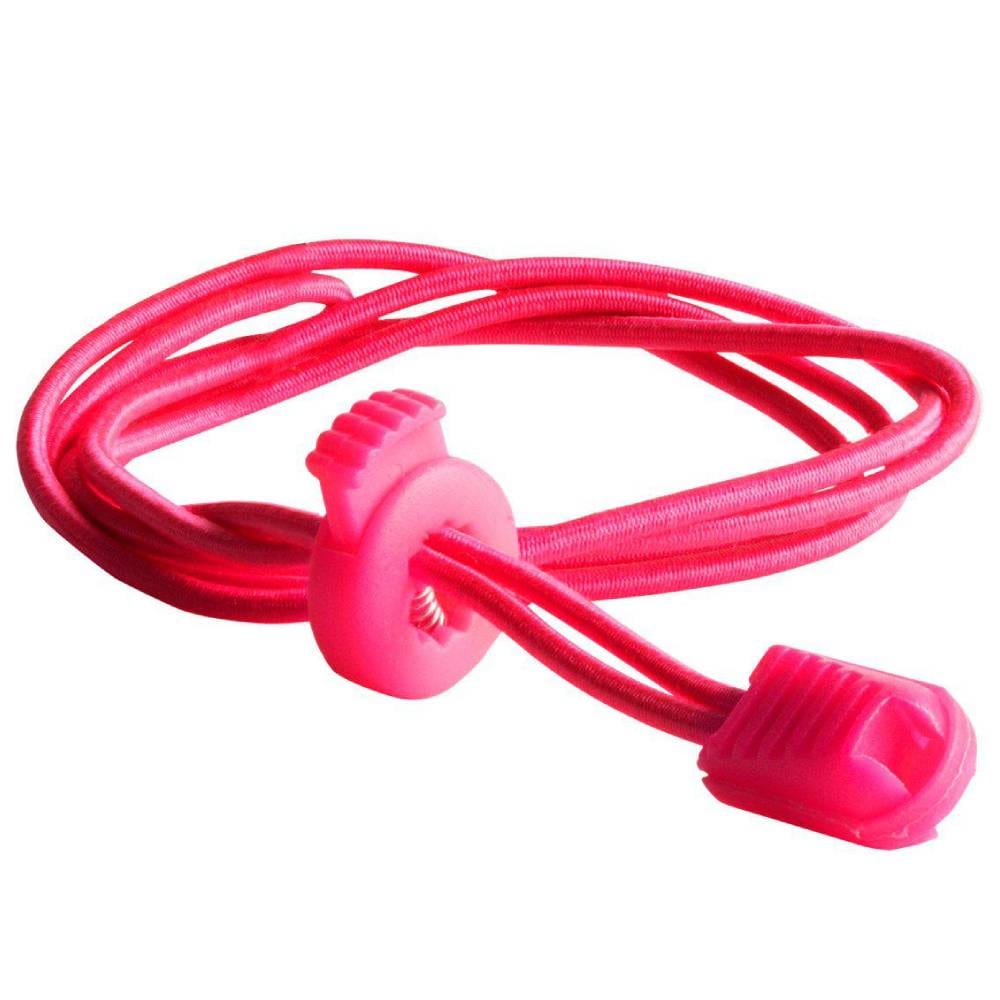 Springyard Snørebånd Neon Pink Elastic Lock