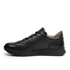 Minfot Max Comfort Sneakers Zip Skinn Sort