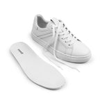 Minfot Comfort Sneakers Dame Læder Hvid