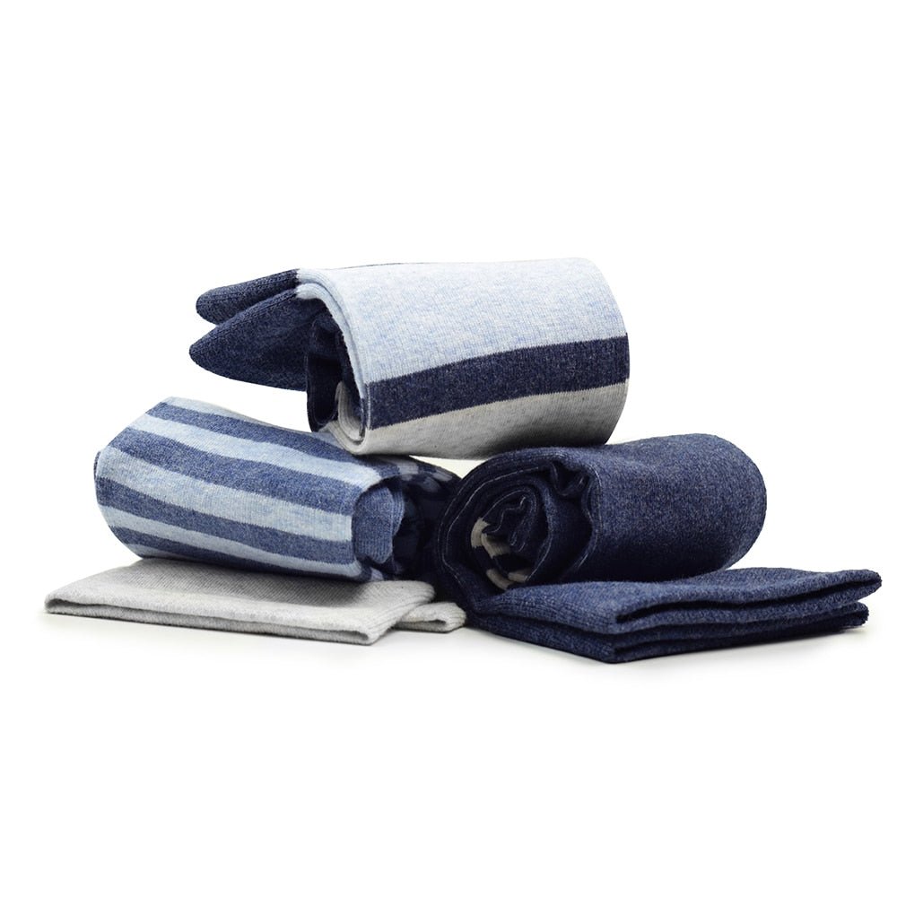 snygga-breda-stodstrumpor-Minfot-Bomull-Maritim-3-pack