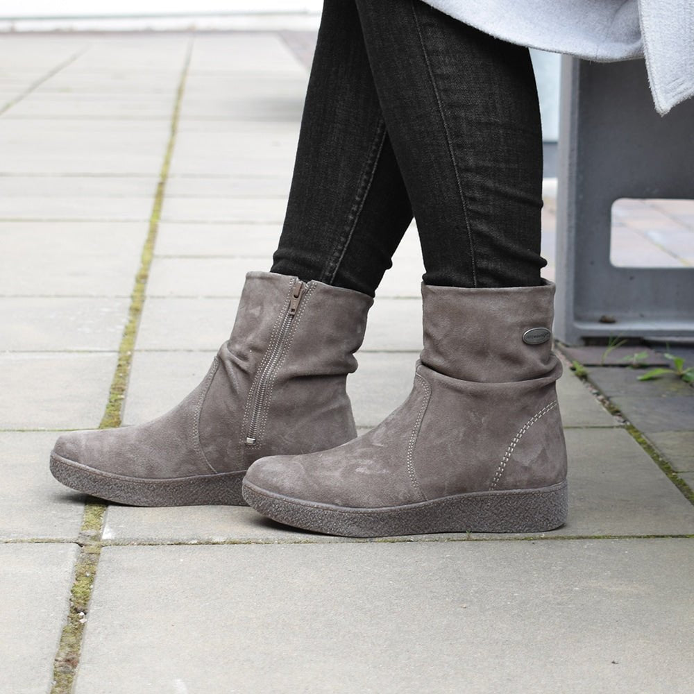 Produktbild 12 - Minfot Marina Boots med Dragkedja Aquastop-TEX Taupe