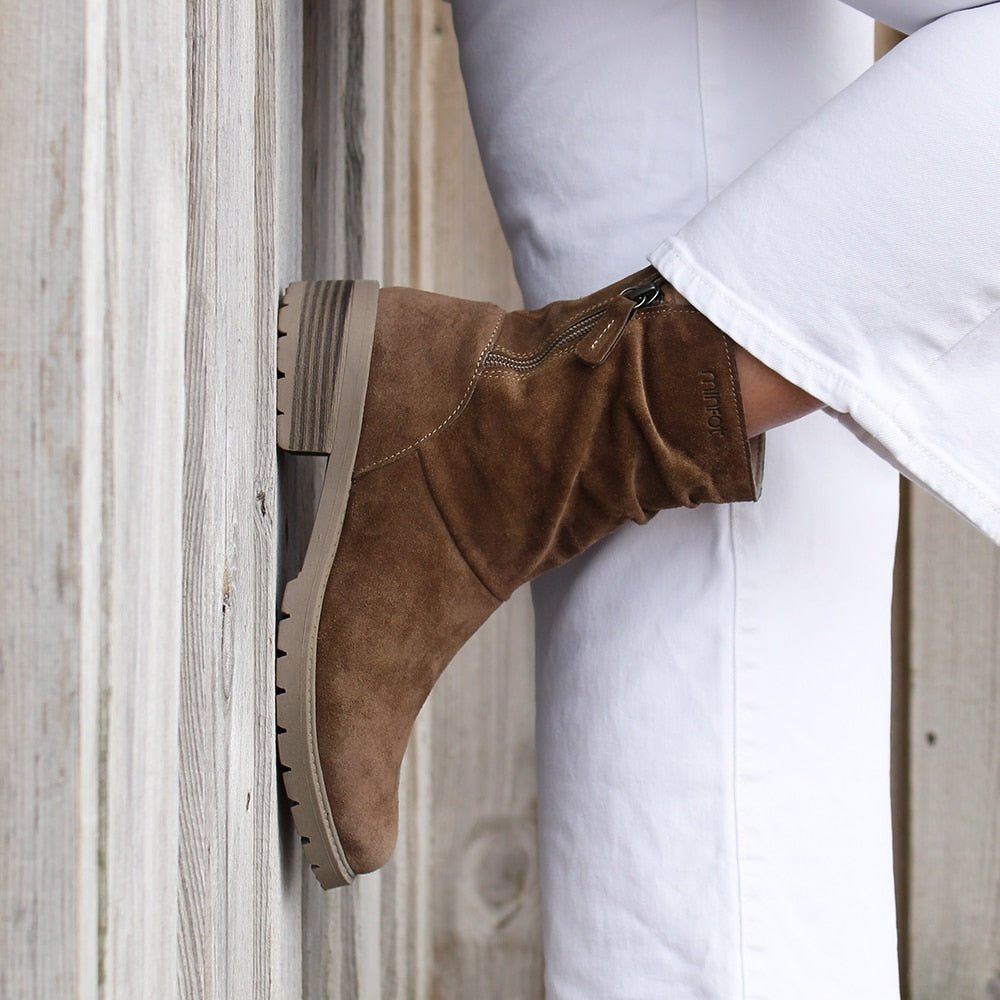 Produktbild 2 - Minfot Jolie Boots med Gummiklack Zip Aquastop-TEX Stone