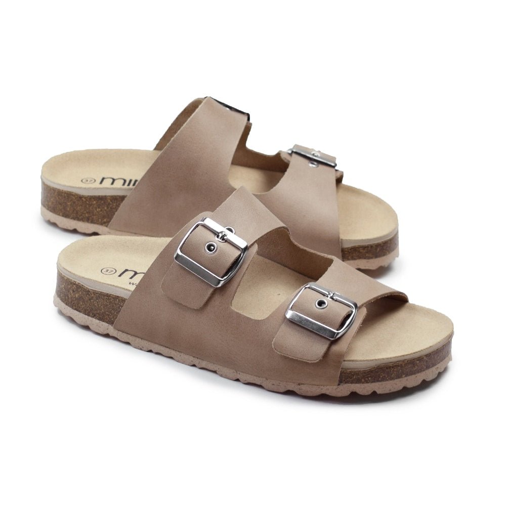 Minfot Sandaler Primo Soft Ayo Læder Stone