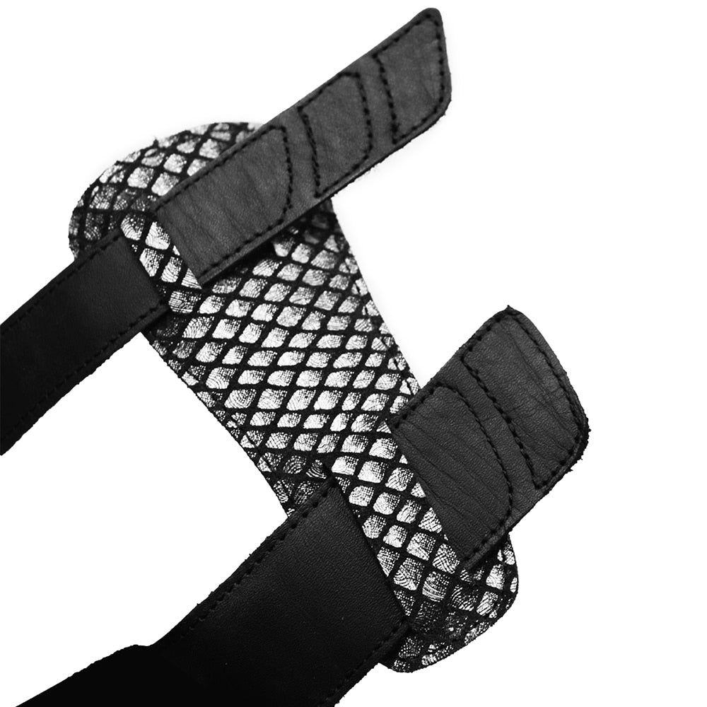 Suave Ekstra Bred Sandal Læder Marilyn Sort