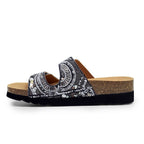 Scholl Sandaler Dame Bioprint Lisboa Sort