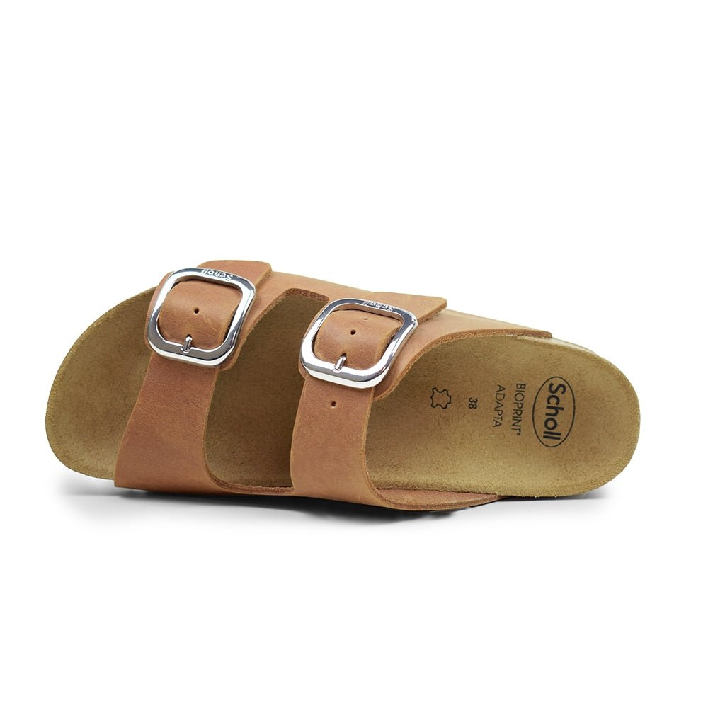 Produktbild 5 - Scholl Sandaler Dam Adapta Ilary Oiled Leather Cognac